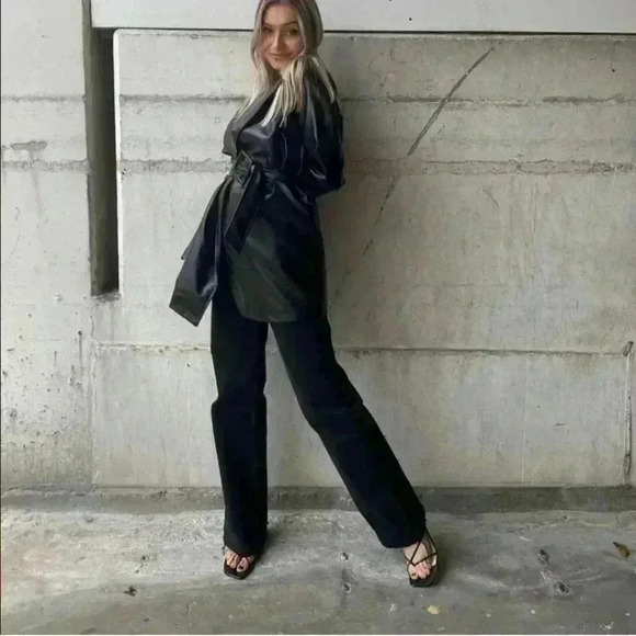 NWT Zara Wide Leg Jeans - Picture 2 of 13